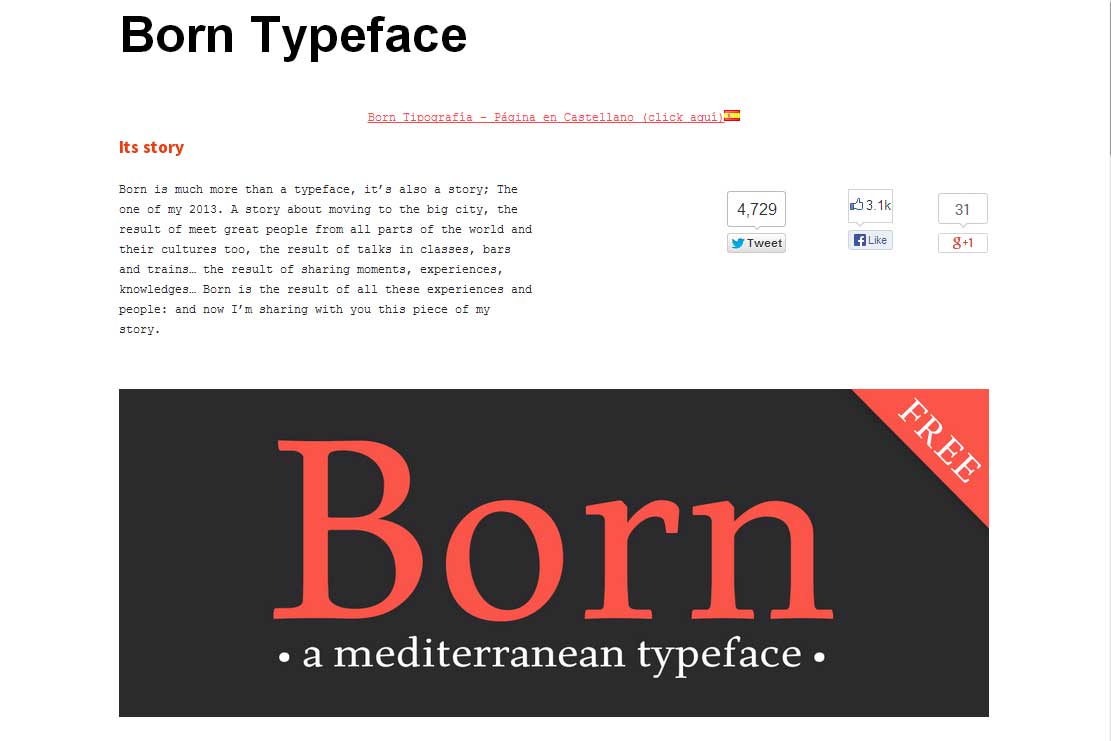 borntypeface