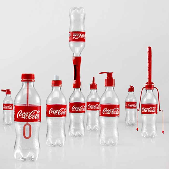 Coca-Cola Invents 16 Crazy Caps to Turn Empty Bottles Into Useful Objects