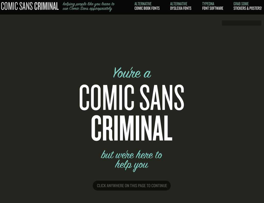 Comicsanscriminal.com 