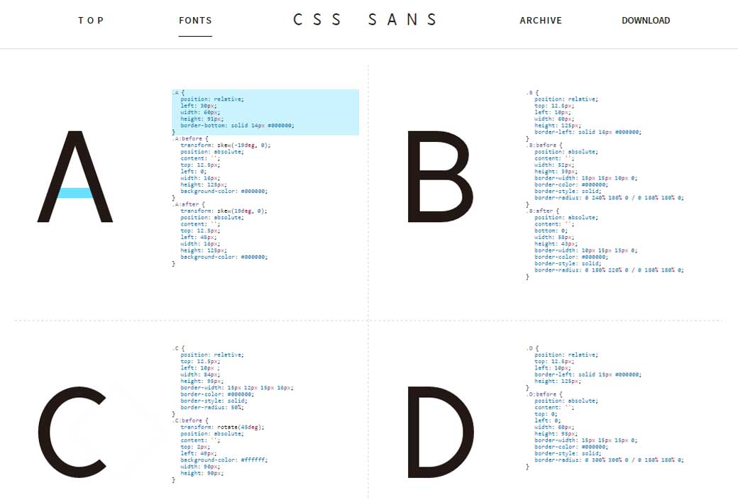 Css-sans 