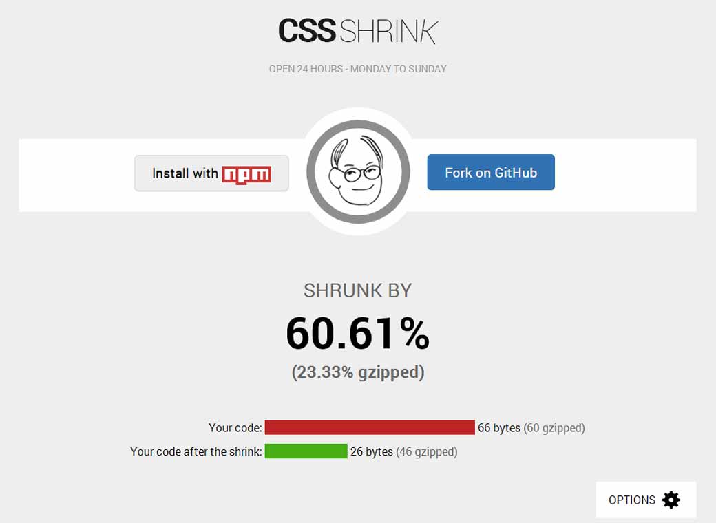 Cssshrink.com