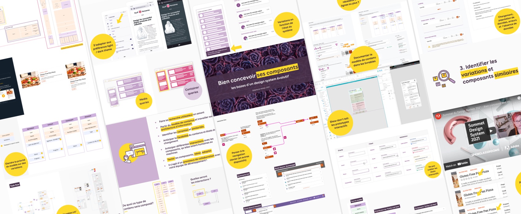 Bien concevoir ses composants, les bases d’un design system évolutif