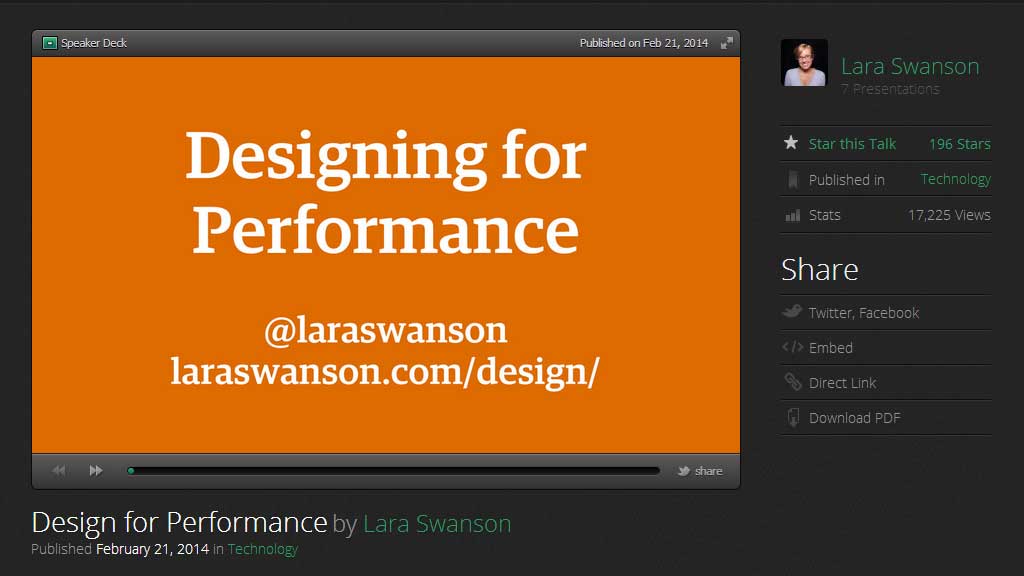 Design for Performance