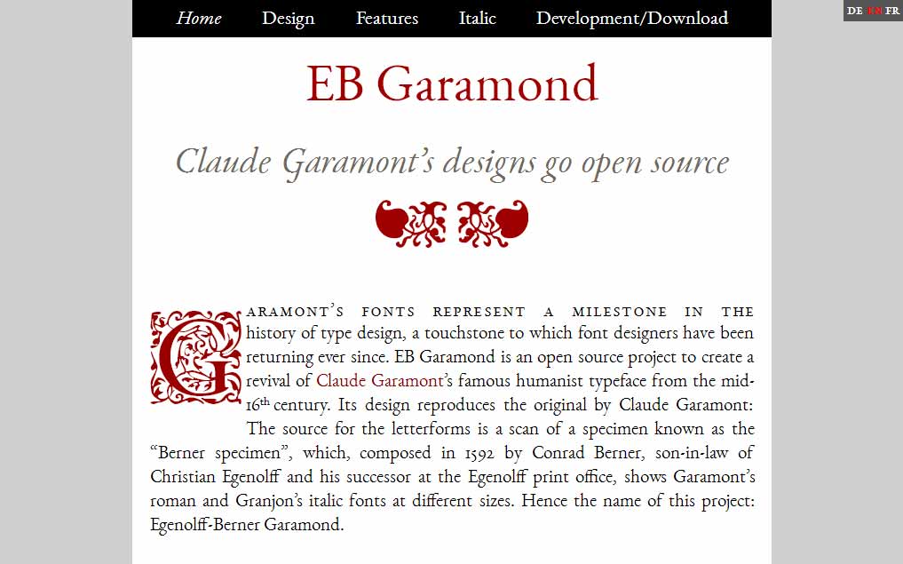 EB Garamond