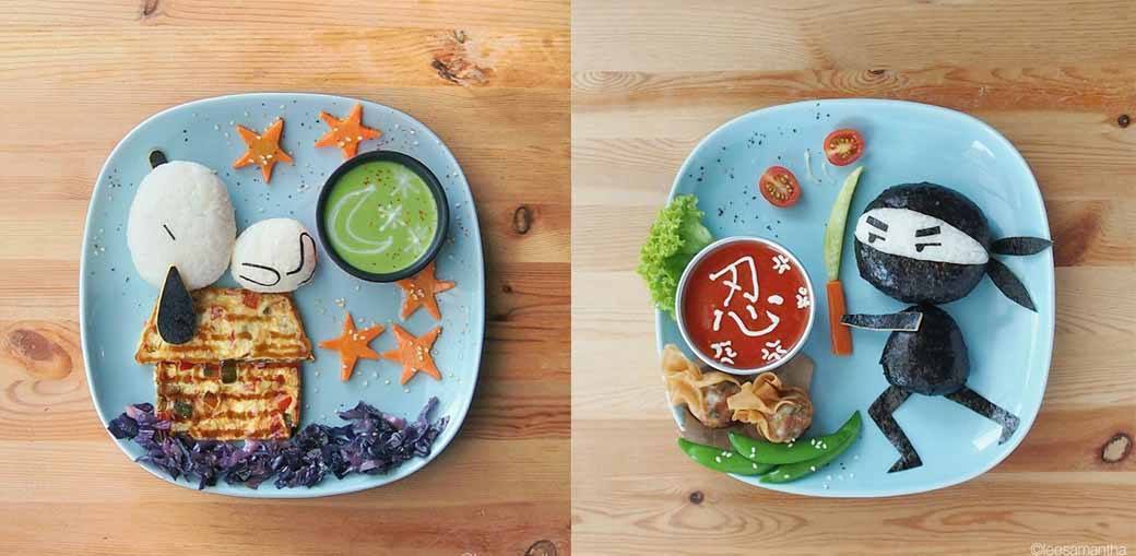 Mom creates impressive food stories to make mealtime fun 