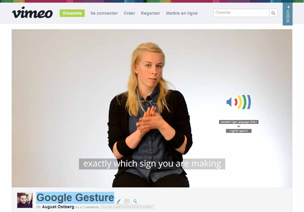 Google Gesture