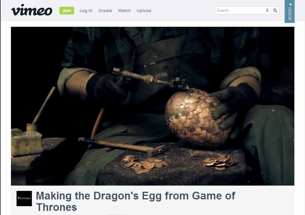 Making the Dragon's Egg from Game of Thrones