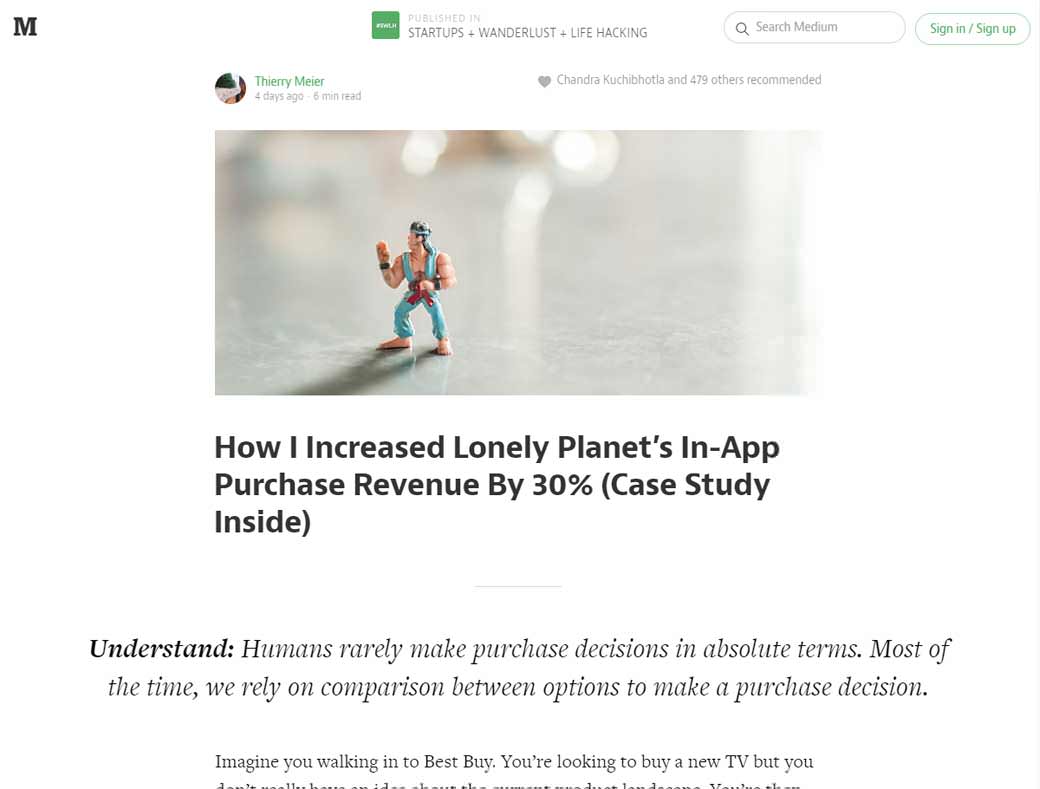 How I Increased Lonely Planet’s In-App Purchase Revenue By 30% (Case Study Inside