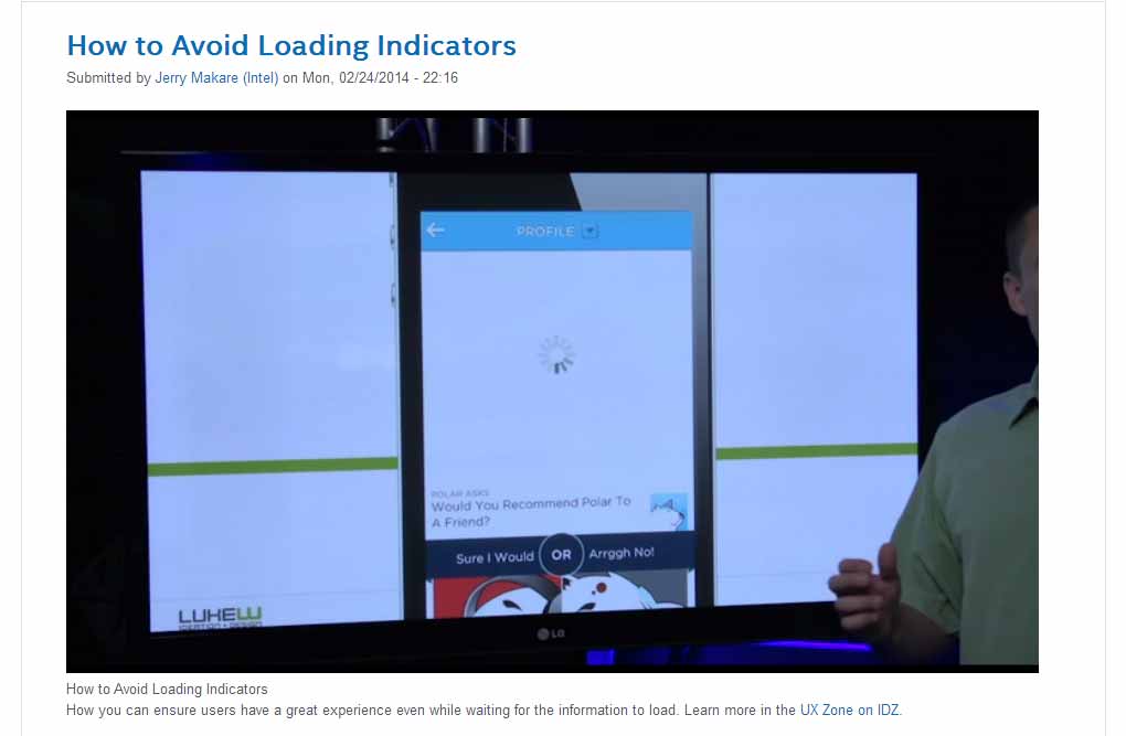 How to Avoid Loading Indicators 