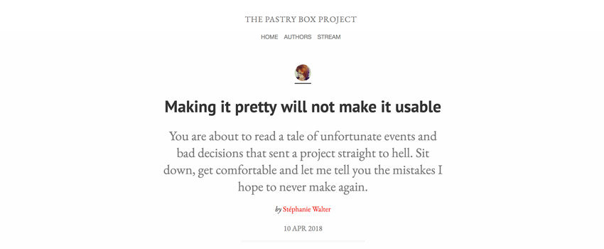 « Making it pretty will not make it usable » – l’histoire d’une application « jolie » mais inutilisable et d’un projet qui finit mal