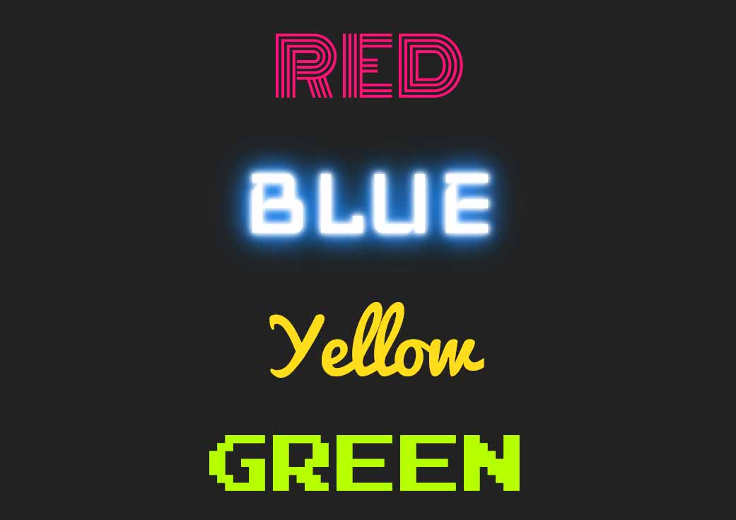 neon css