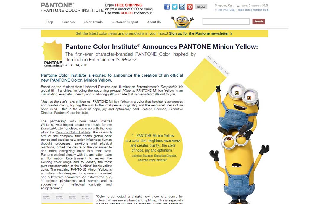 Minion Yellow