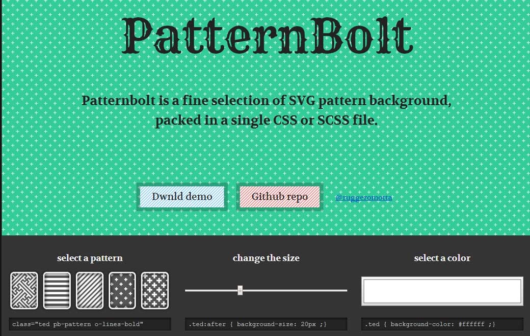 pattern bolt