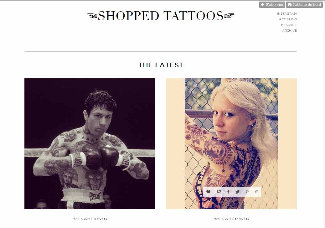 Shopped Tattoos