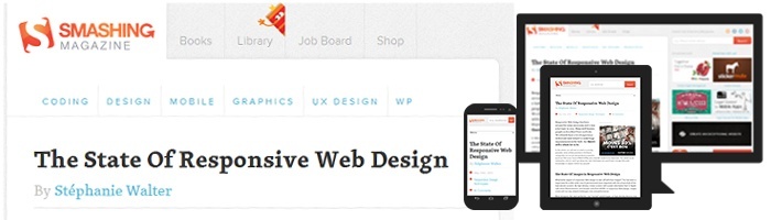 Sur Smashing Magazine : Responsive Webdesign – présent et futur de l’adaptation mobile