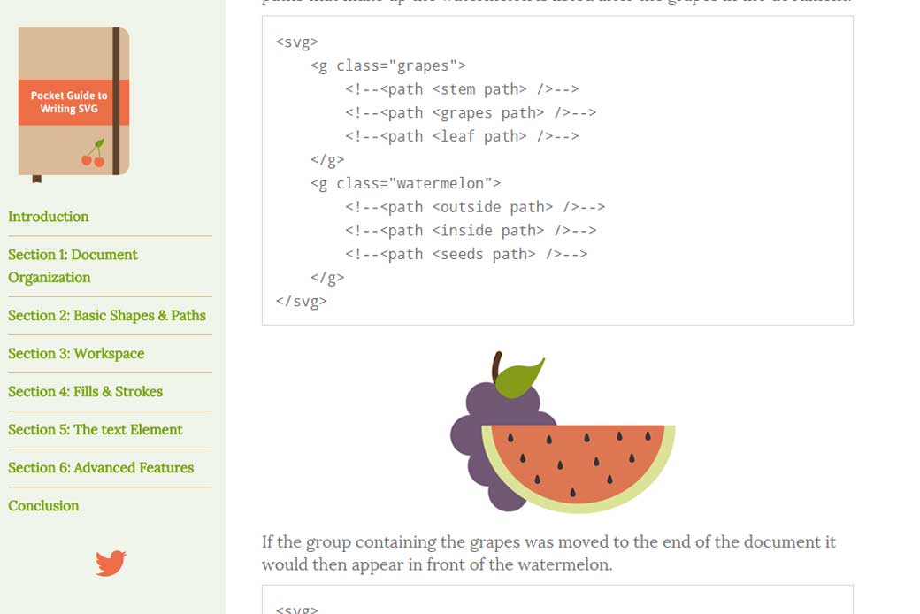 Pocket Guide to Writing SVG
