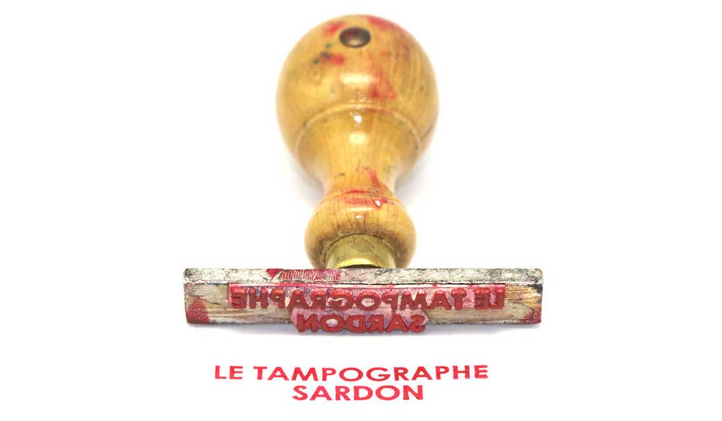 Le tampographe Sardon