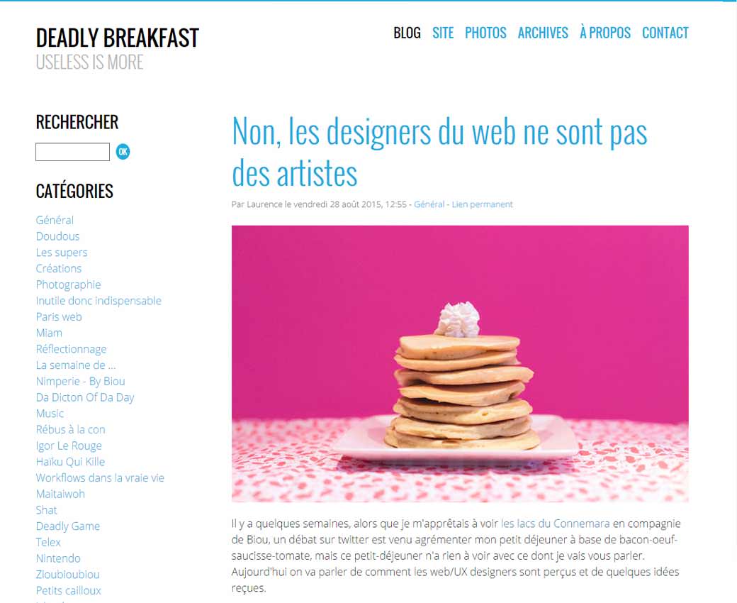 Non, les designers du web ne sont pas des artistes