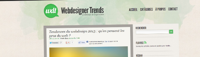 Tendances du webdesign 2013 : qu’en pensent les pros du web ? – Webdesignertrends