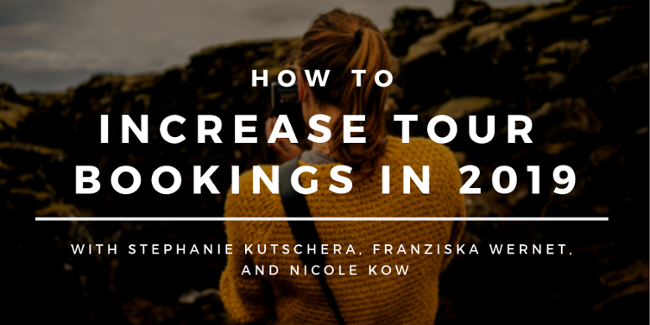 How to increase tour bookings in 2019